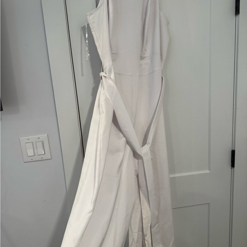 Lane Bryant Backless Cream Dress